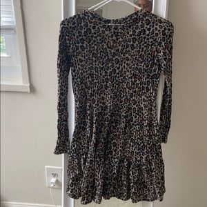 Cheetah print dress